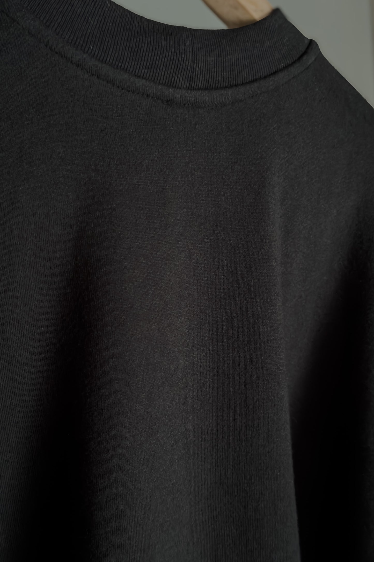 SWEAT#54 - ANTHRACITE COTTON LINEN WOOL - JAN JAN VAN ESSCHE