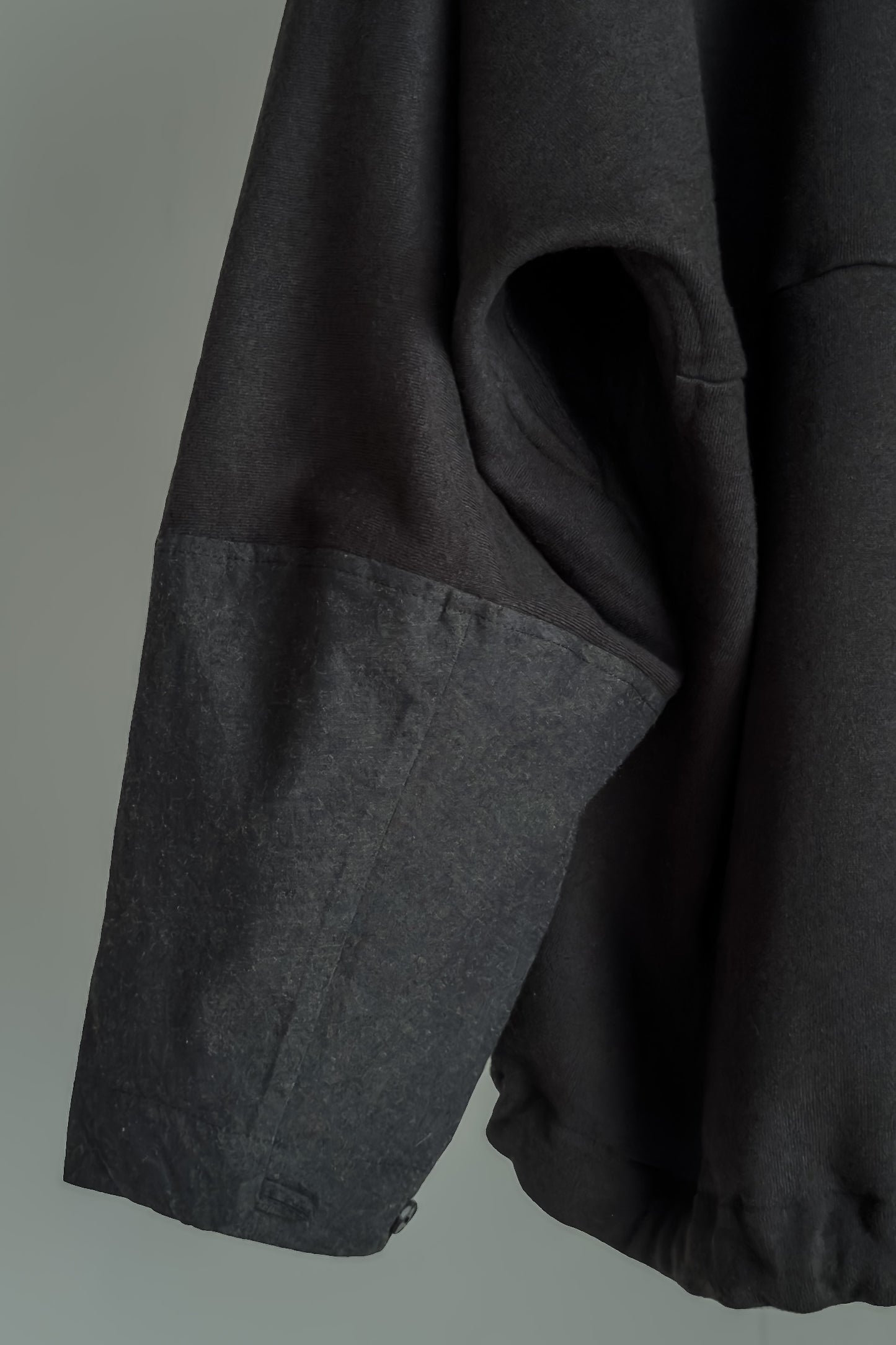 SWEAT#54 - ANTHRACITE COTTON LINEN WOOL - JAN JAN VAN ESSCHE