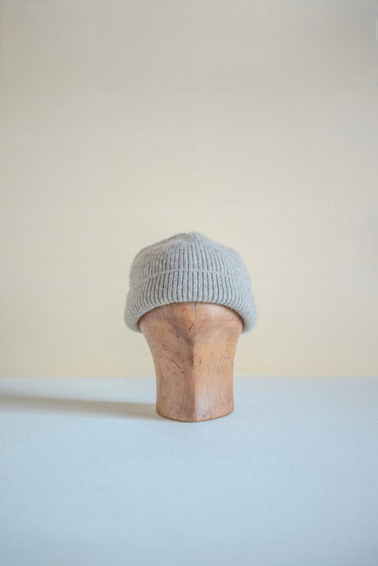 JAN-JAN VAN ESSCHE CLASSIC BEANIE GREY YAK