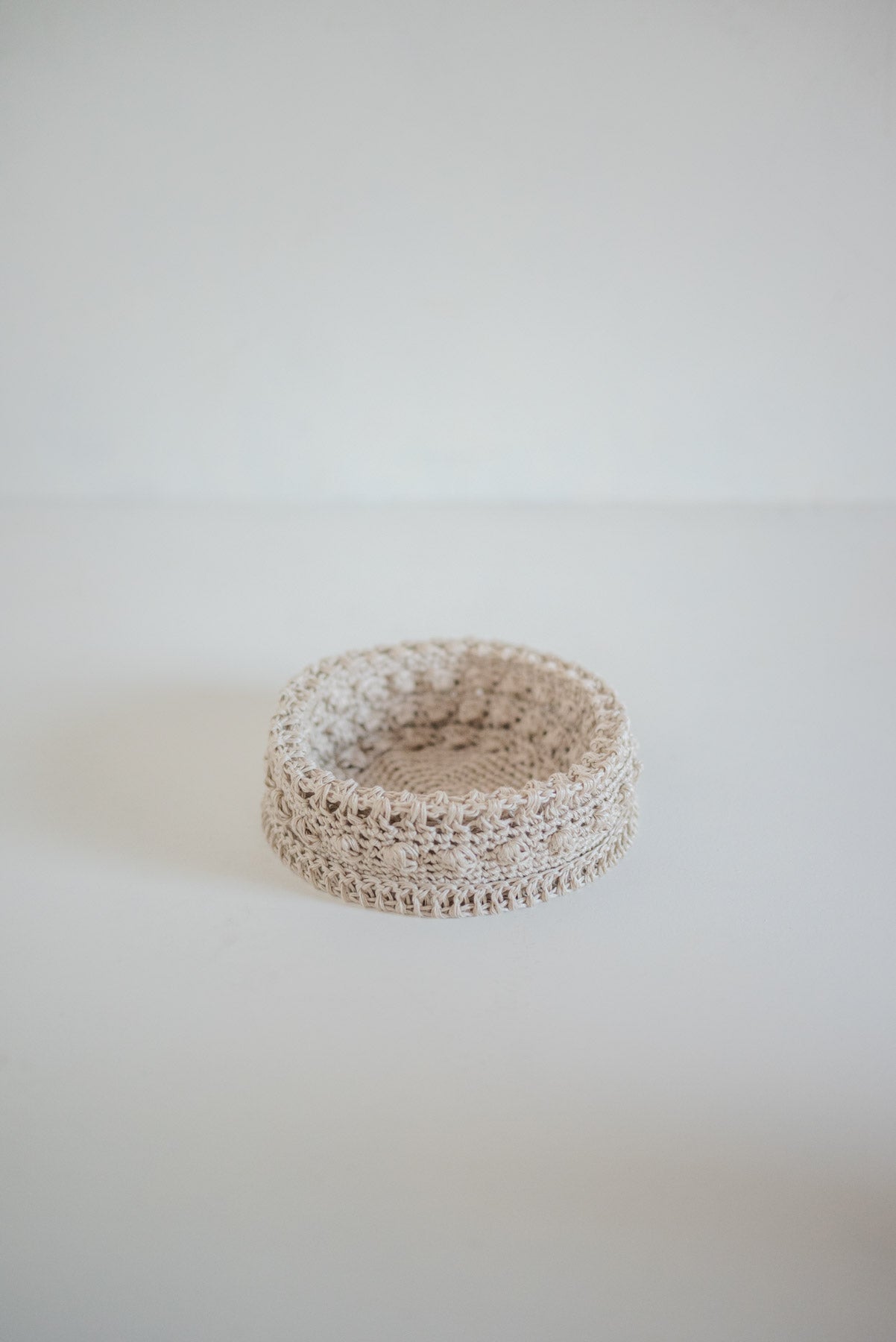 JAN-JAN VAN ESSCHE Hand Crochet Beanie Hemp Natural