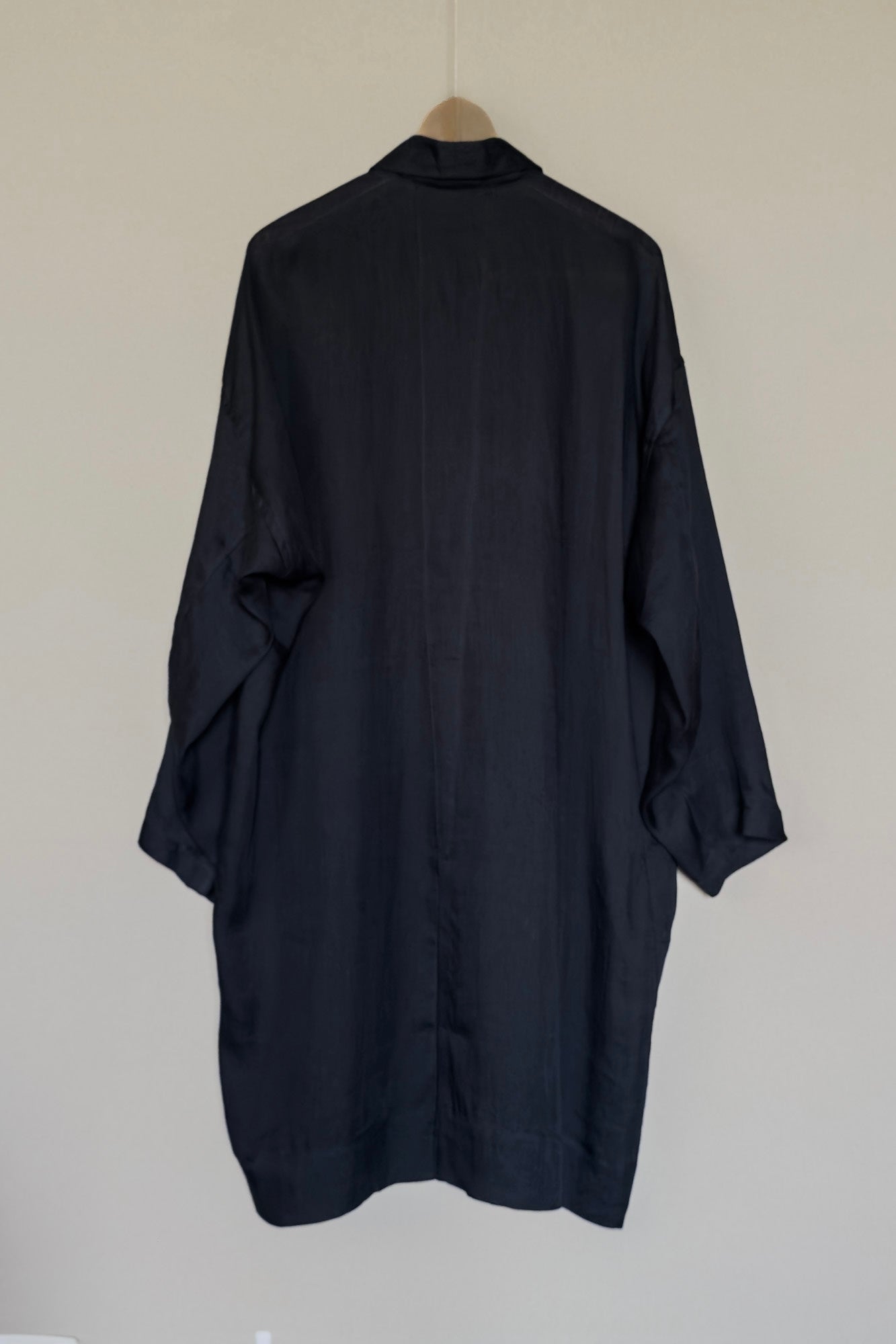 JAN-JAN VAN ESSCHE LONG TUNIC FINE CAVALRY TWILL BLACK