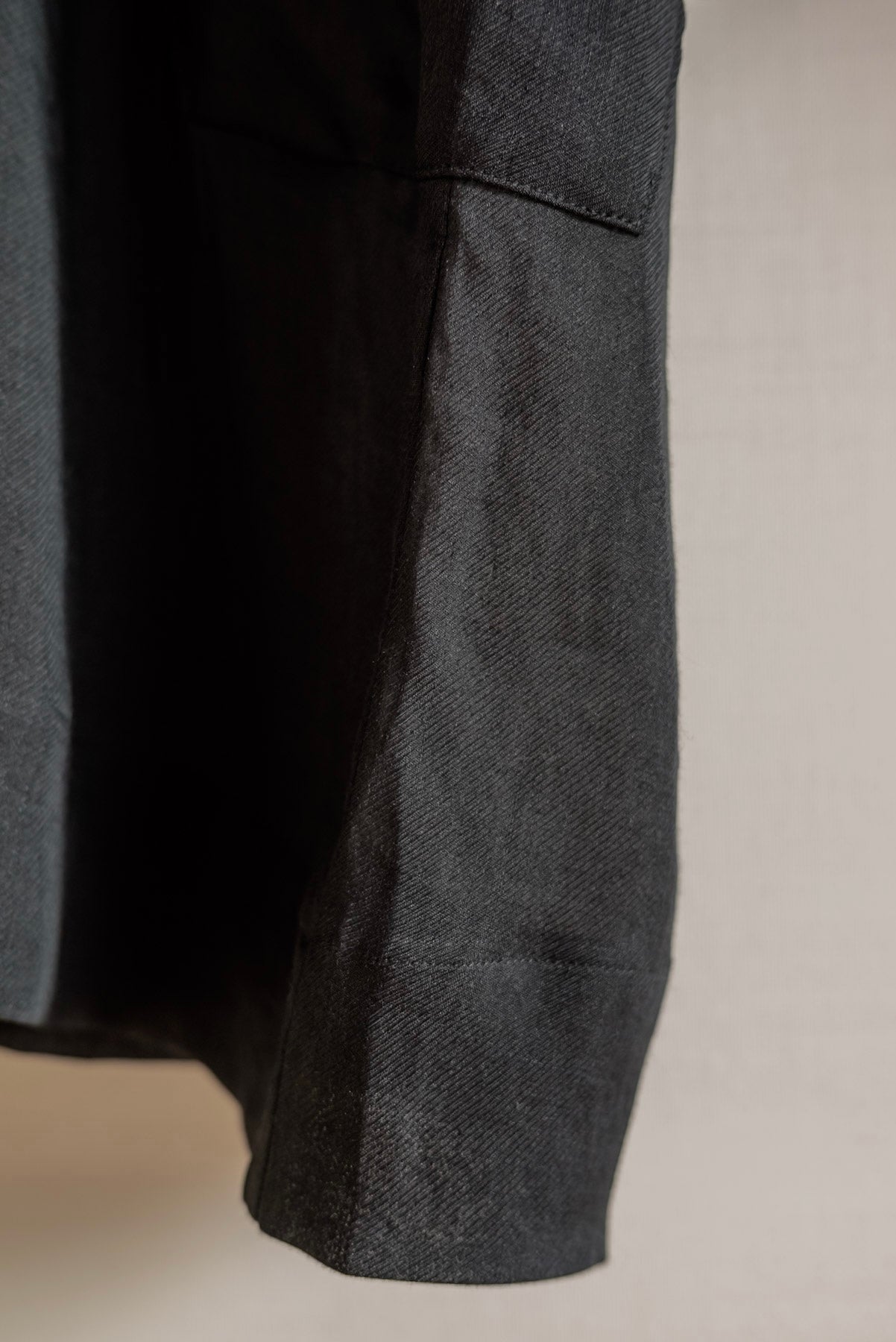JAN-JAN VAN ESSCHE LONG TUNIC FINE CAVALRY TWILL BLACK