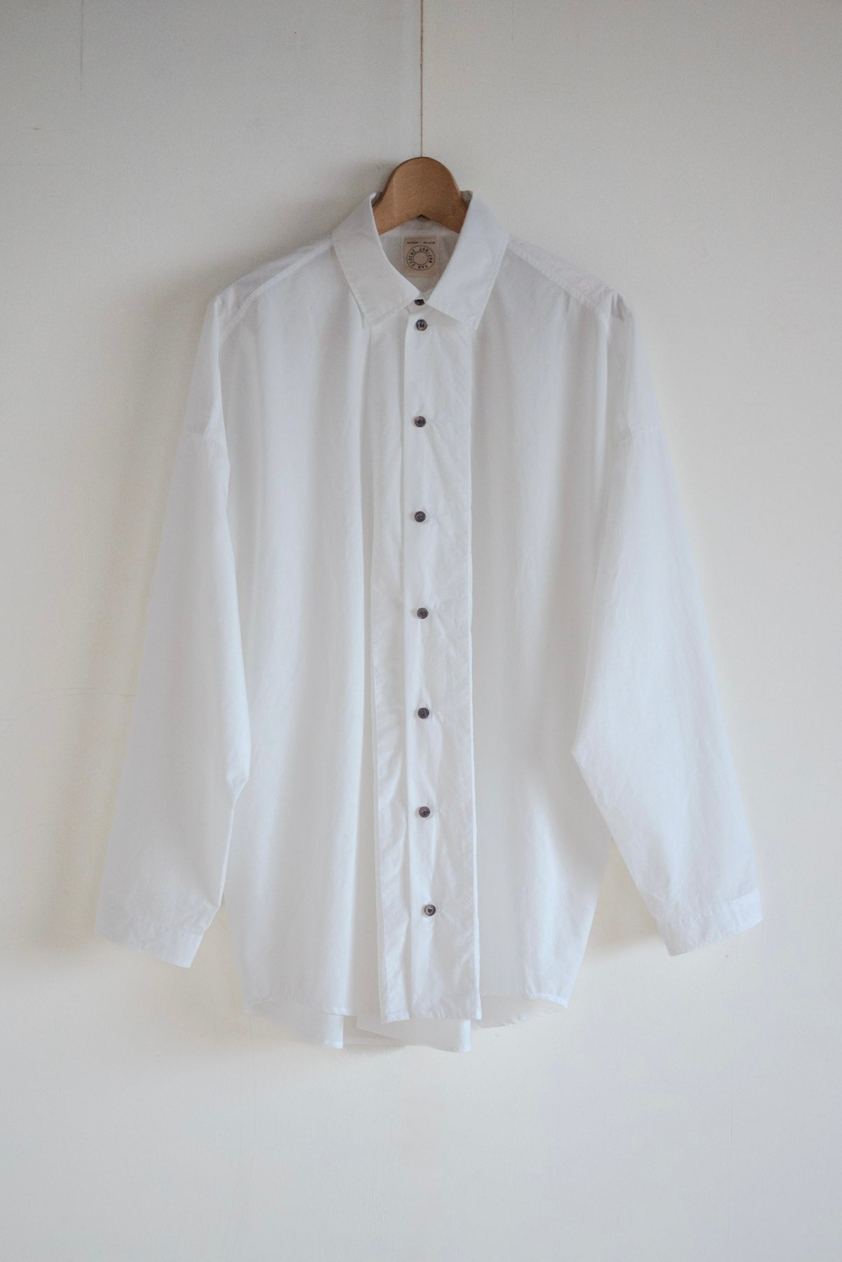 JAN-JAN VAN ESSCHE Loose Dress Shirt Off White
