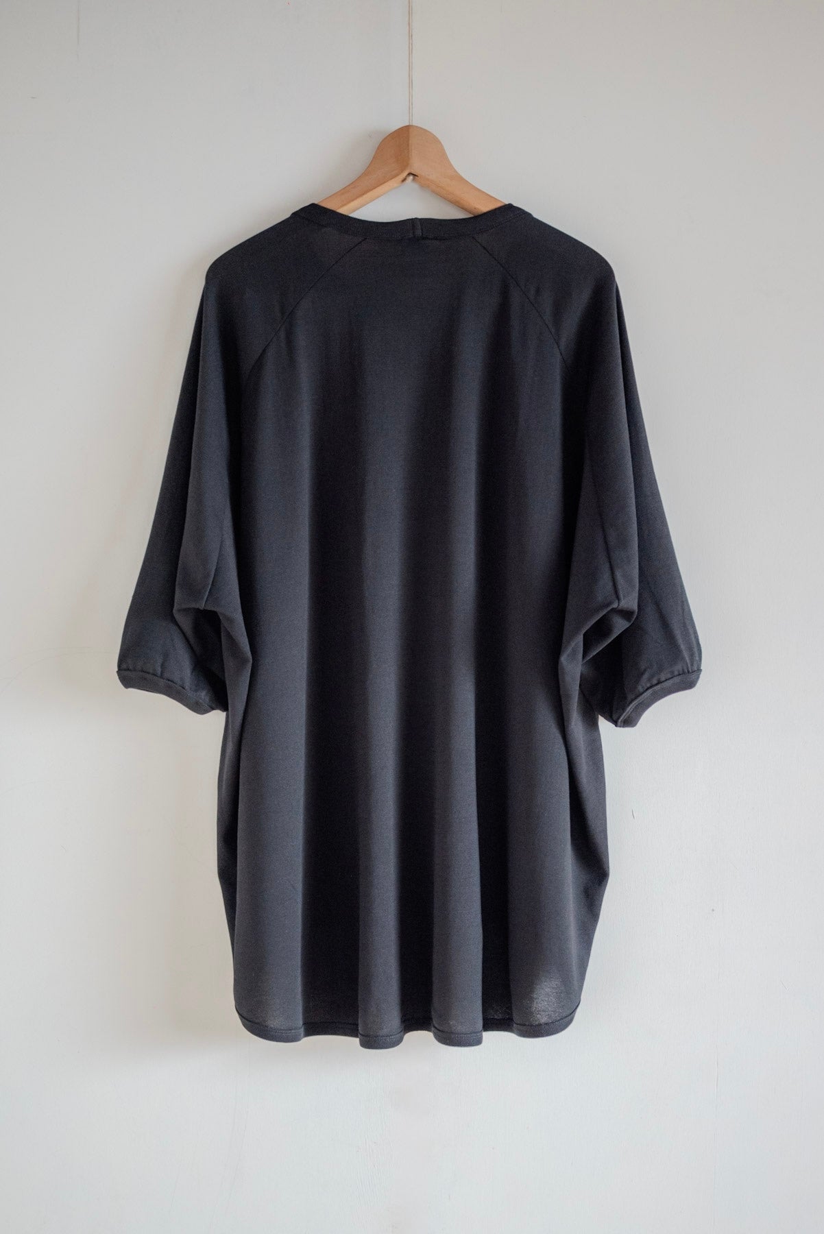 T-shirt Col Rond Oversize JAN-JAN VAN ESSCHE Noir