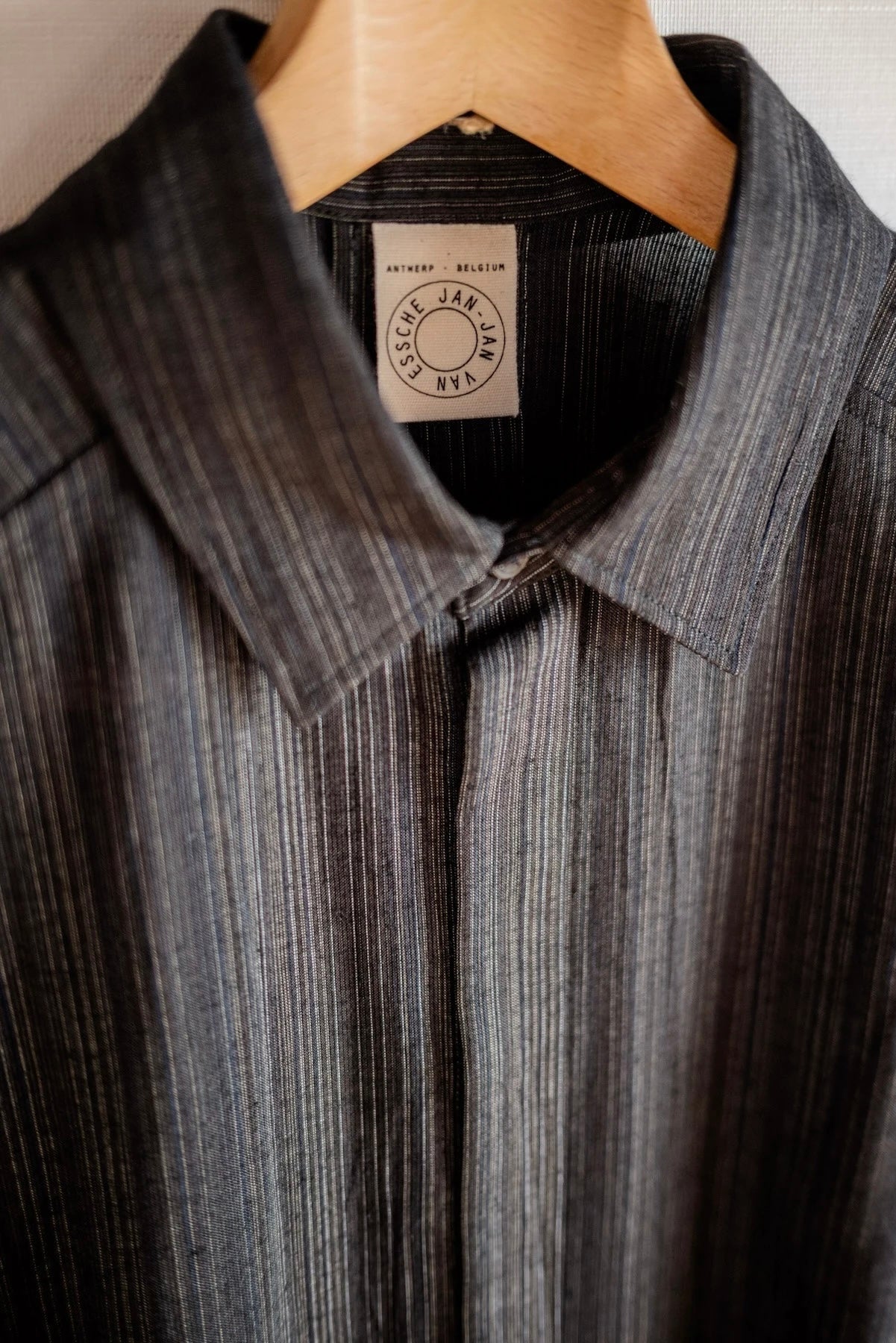 CHEMISE À MANCHES LONGUES COUPE RÉGULIÈRE JAN-JAN VAN ESSCHE