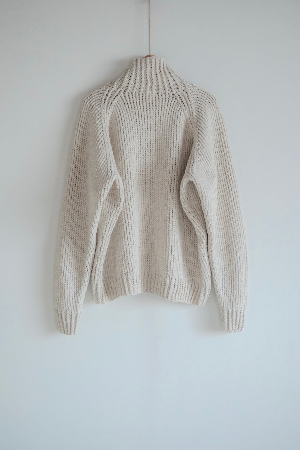 JAN-JAN VAN ESSCHE SOIL KNIT #68 LALIN NATURAL — back view