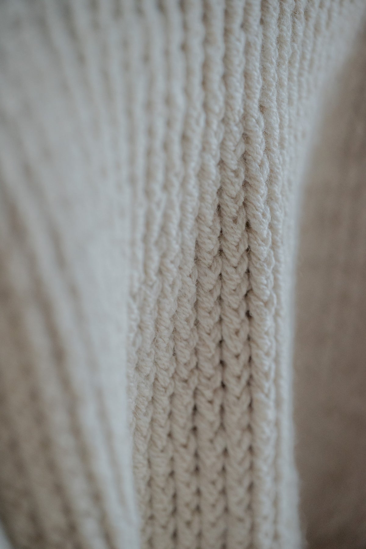 JAN-JAN VAN ESSCHE SOIL KNIT #68 LALIN NATURAL — knit texture close-up