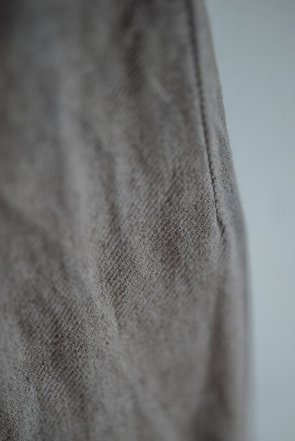 JAN-JAN VAN ESSCHE SOIL Trousers #90 in kakishibu and iron-dyed hemp cotton bamboo twill