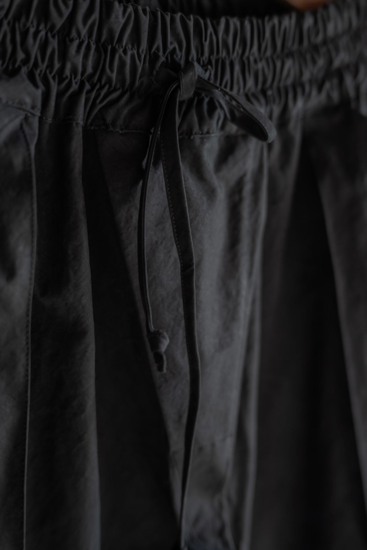 JAN-JAN VAN ESSCHE SOIL Trousers #94 in time-washed canvas — Deep Black