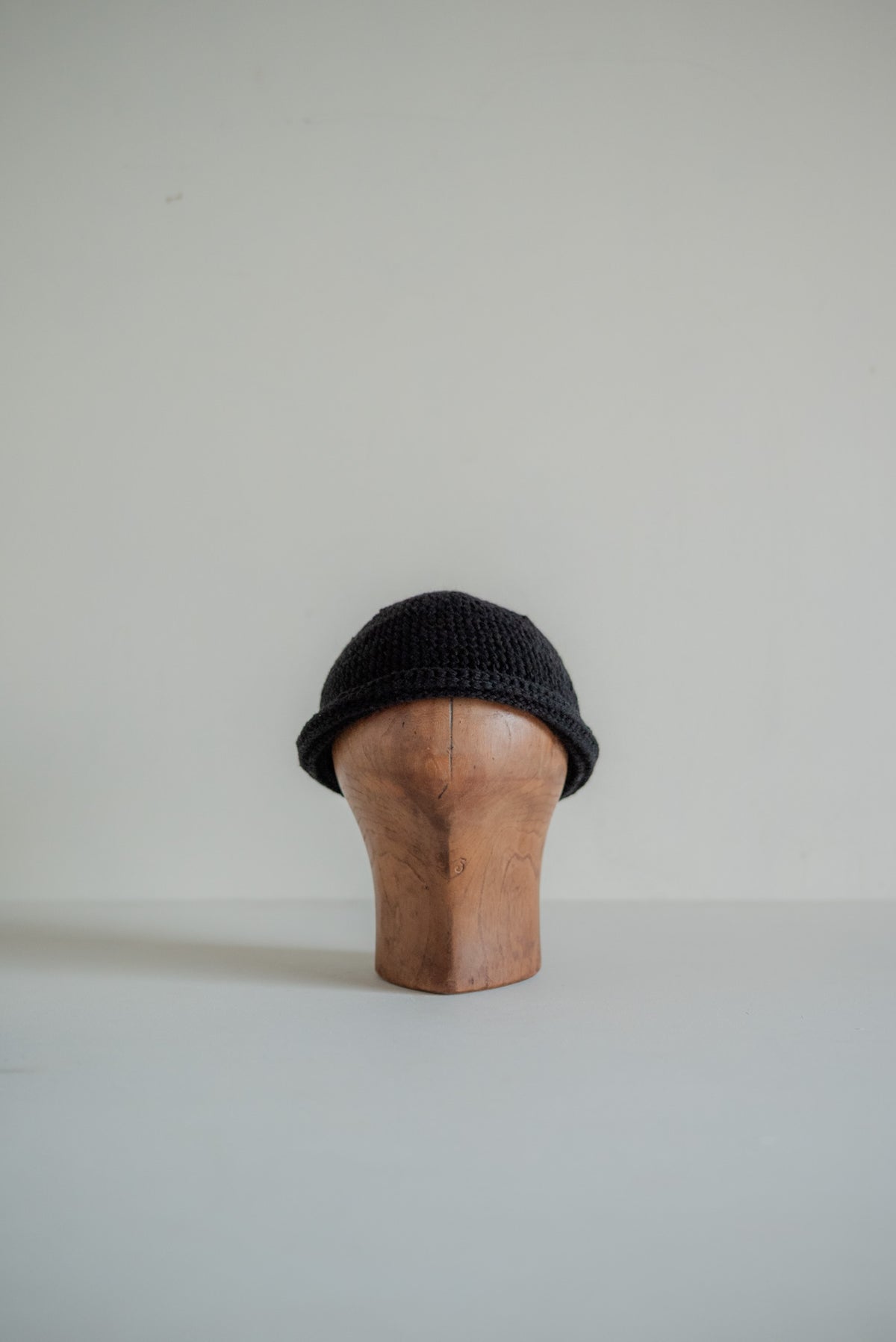 JAN-JAN VAN ESSCHE SOIL hand crochet Beanie #14 in yak wool — front