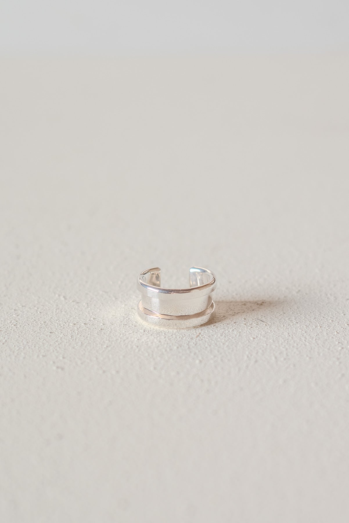 MARIA RUDMAN SILVER COLLECTION SHOW RING OUVERT