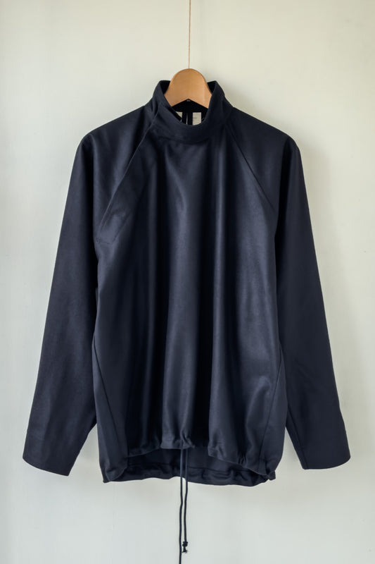 UNKRUID PULLOVER SHIRT BLACK FINE LODEN